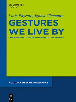 cover image of Gestures We Live By